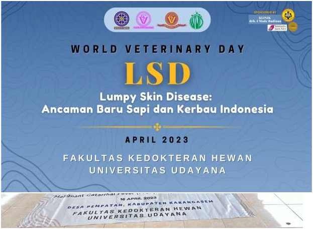 National Seminar World Veterinary Day (WVD)  Faculty of Veterinary Medicine Udayana University 2023